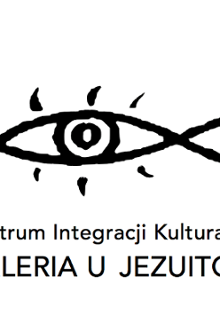 Na grafice logo galerii U Jezuitów.