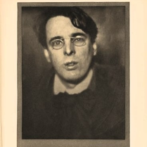 Na grafice portret W.B. Yeatsa.