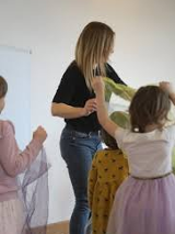 Na zdjęciu fragment warsztatów dla dzieci.