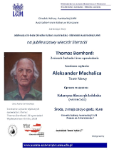 Na grafice plakat wydarzenia.