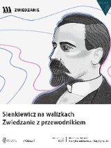 Grafika z podobizną Sienkiewicza. Pod spodem tytuł wydarzenia.