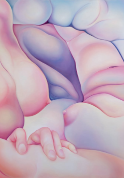 Na grafice jedna z prac prezentowana na wystawie.