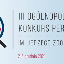Obrazek przedstawia logo oraz nazwę konkursu, poniżej znajduję sie data wydarzenia.