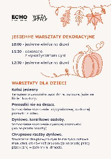 Jesienne warsztaty dekoracyjne