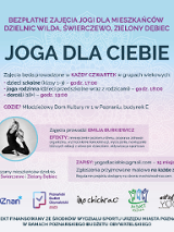 Joga dla Ciebie - bezpłatne zajęcia z jogi. Najfajniejsze zajęcia jogi w mieście i to bezpłatnie.