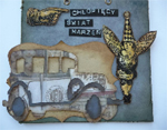 Kalendarz na rok 2013 w technice scrapbookingu