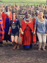 Kasia z Twins oN Tour wśród tubylców