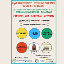 Informacje o sąsiedzkim kiermaszu.