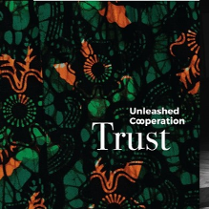 Napisy informujące o koncercie jazzowym, w tle roślinne wzory.