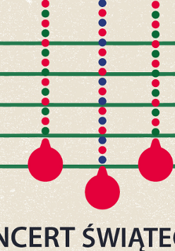 Plakat zapowiadający koncert.