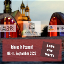 Most Biskupa Jordana w Poznaniu z datą wydarzenia i nazwami organizatorów.