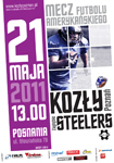 KOZŁY Poznań vs. Zagłębie STEELERS - mecz futbolu amerykańskiego