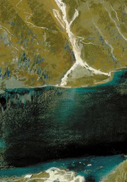 L. Wyczółkowski, Morskie oko z Czarnego Stawu, 1905, wł. Fundacja im. Raczyńskich przy MNP