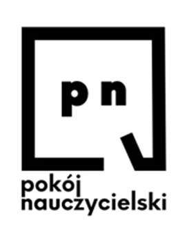 Logo wydarzenia Czarne litery: "pn" i czarne obramowanie z otwartymi drzwiami.