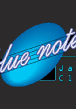 Na grafice logo klubu blue Note