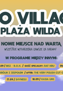 Logo Eco Village Plaża Wilda.