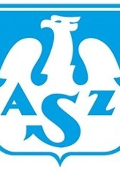 logo w niebieskich barwach