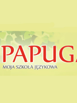 logo z papugą