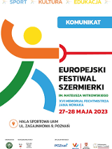 Logotyp Europejskiego Festiwalu Szermierki