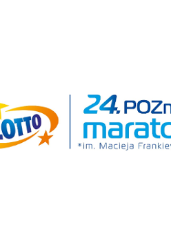 Logotyp LOTTO 24. Poznań Maratonu im. Macieja Frankiewicza