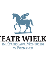 na białym tle szaroniebieski Pegaz poniżej nazwa tetrau