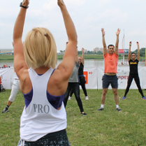Zajęcia fitness nad Maltą
