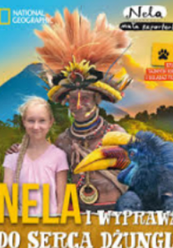 biała dziwczynka i tubylec w tradycyjnym stroju