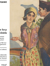 Na plakacie znajduje się zaproszenie na wykład zatytułowany "Splątane losy pisarza i dzieła", który w Muzeum Literackim Henryka Sienkiewicza w Poznaniu. Plakat przedstawia również ilustrację dwójki postaci, co może symbolizować bohaterów powieści lub nawiązywać do tematyki wykładu dotyczącej dzieła Sienkiewicza.