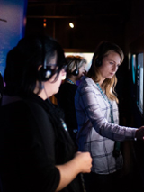 Oprowadzanie po ekspozycji Bramy Poznania, fot. Ł. Gdak