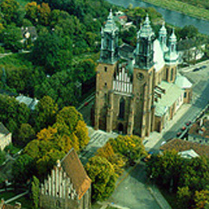 panorama Ostrowa Tumskiego