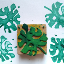 pieczątki koniczynka