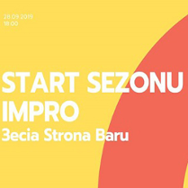 Biały napis na żółtym tle