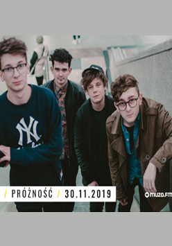 Plakat wydarzenia ze zdjęciem członków zespołu