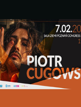 Plakat wydarzenia ze zdjęciem artysty