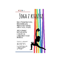 Plakat "Joga z książką"