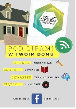 Plakat Pod Lipami w Twoim domu.