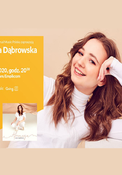 Plakat wydarzenia ze zdjęciem wokalistki