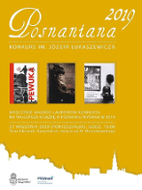 Plakat przedstawia trzy książki nagrodzone w konkursie.