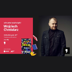 Plakat wydarzenia ze zdjęciem W. Chmielarza.