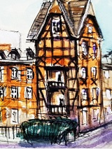 Wilda. Budynek z muru pruskiego.