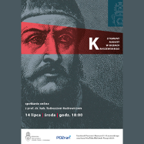 Grafika z podobizną Zygmunta Augusta. Białe napisy informujące o wydarzeniu.