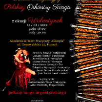 Plakat z informacjami o wydarzeniu.