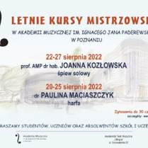 "Letnie kursy mistrzowskie