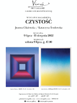 Plakat z jedną z prac z wystawy.