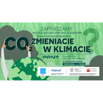 Kula ziemska z rękoma trzymającymi litery "CO". Informacje na plakacie zawarte w treści artykułu.