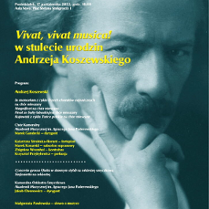 Plakat promujący wydarzenie. Z informacjami zawartymi w opisie.