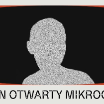 szary cień ludzkiej głowy na czarnopomarańczowym tle