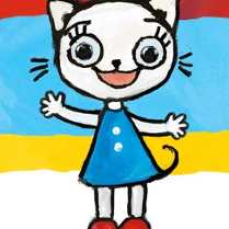 plakat przedstawiajacy rysunek Kici Koci