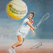 Plakat 45 Grand Prix Wojciecha Fibaka