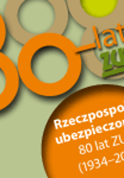 Plakat 80-lecia ZUS
